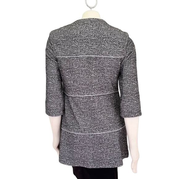 CABI The Times Long Tweed Jacket SZ XS - Picture 7 of 11